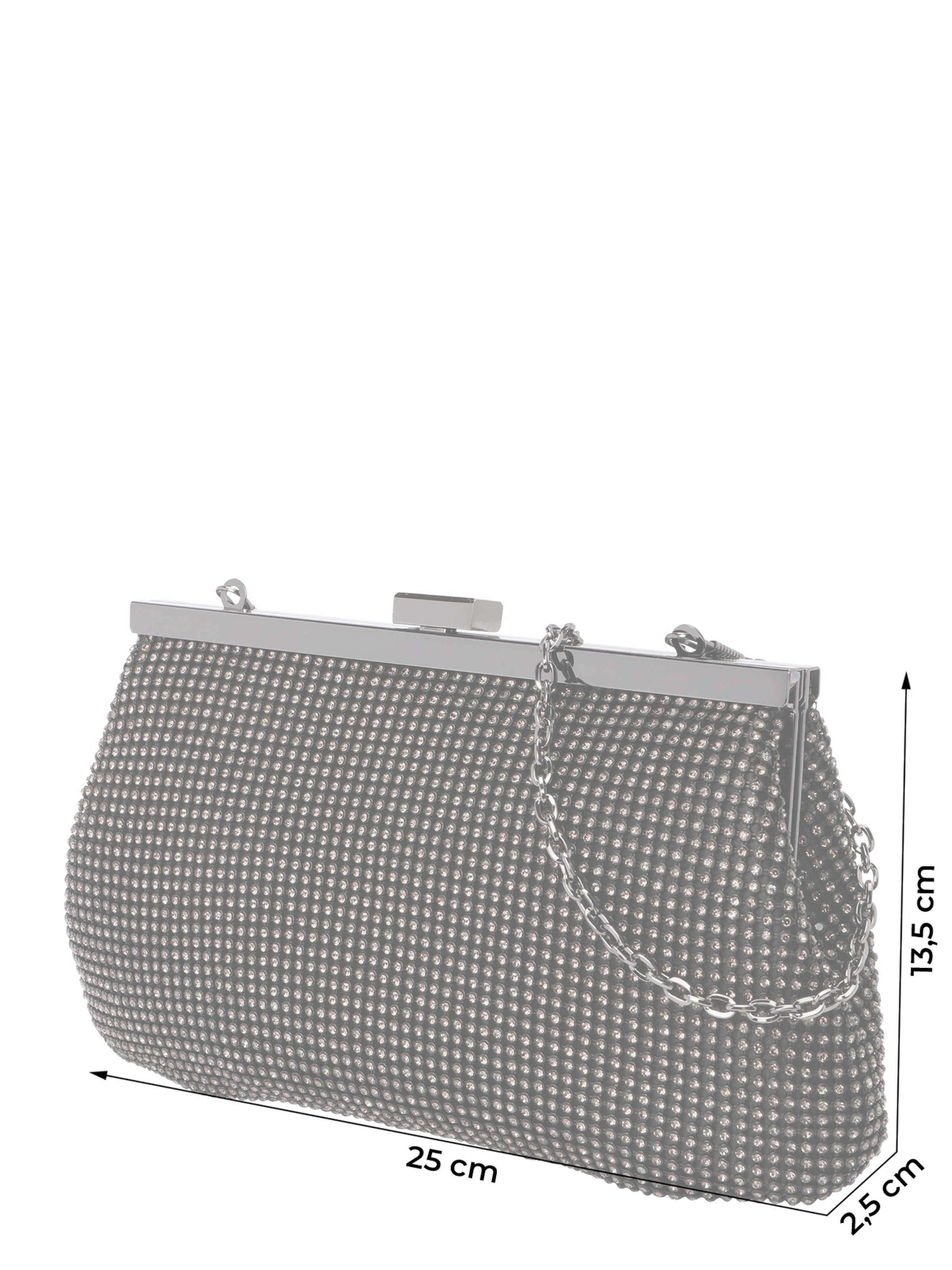 mascara Clutch in Schwarz