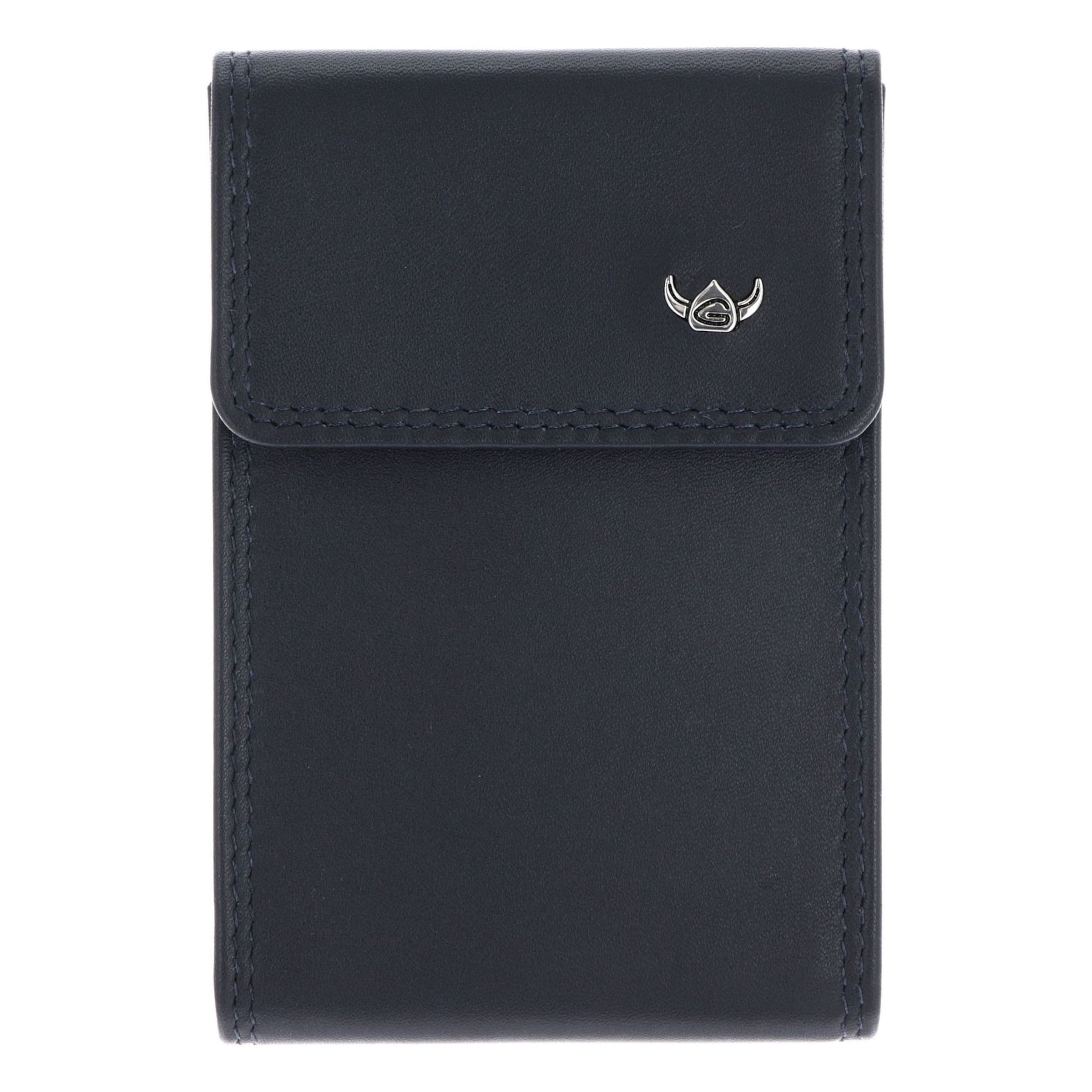Porte-monnaies 'Polo' GOLDEN HEAD en bleu : devant