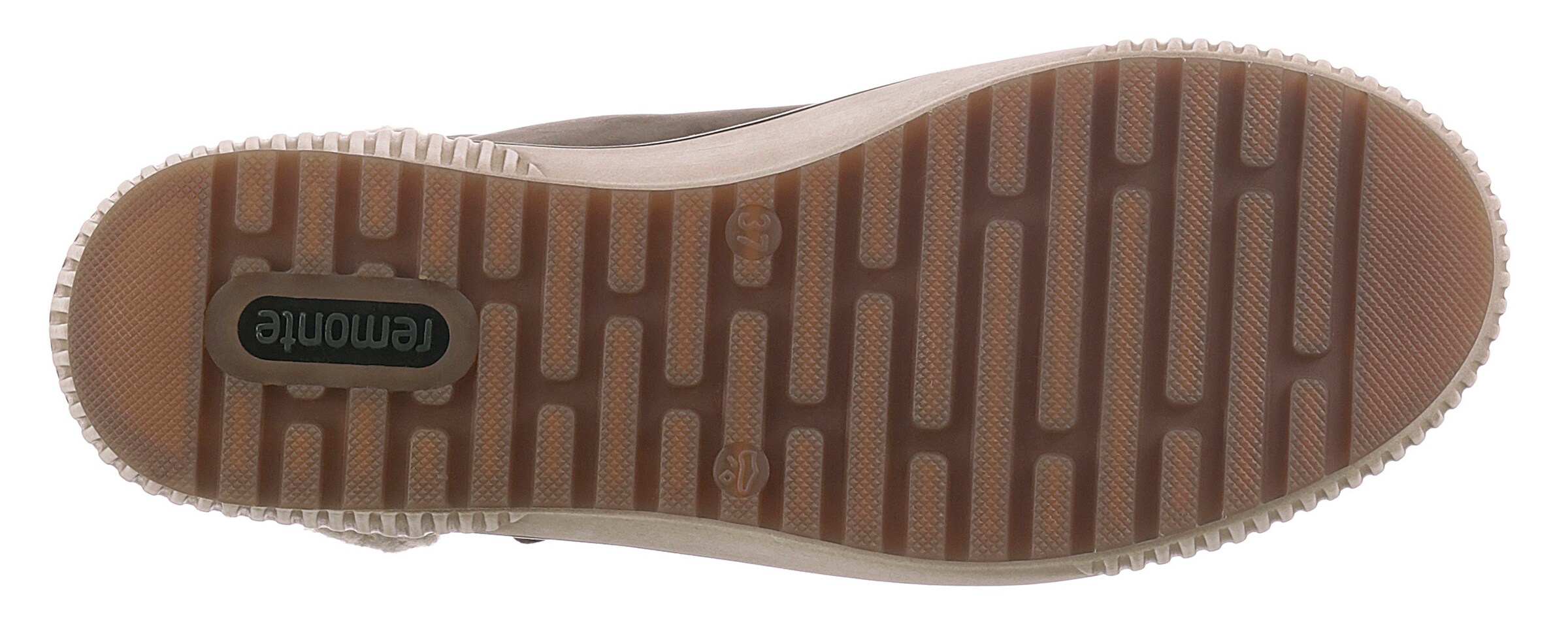 Stivaletto stringato di REMONTE in grigio