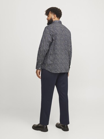 Jack & Jones Plus Regular fit Overhemd in Blauw