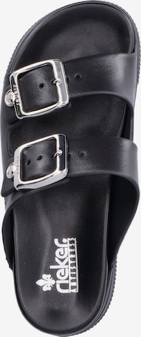 Mule 'P2180' Rieker en noir