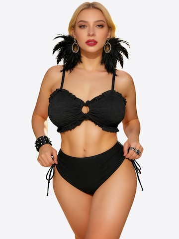 Magicshe Bikini in Black: front