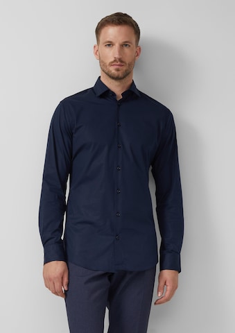 s.Oliver BLACK LABEL Regular Fit Hemd in Blau