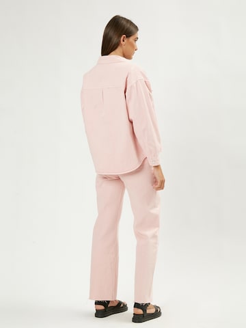 Influencer Přechodná bunda – pink