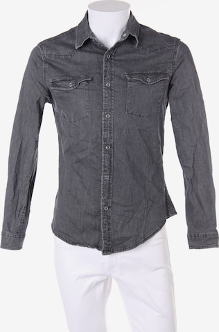 TOPMAN Jeanshemd M in Grau: predná strana