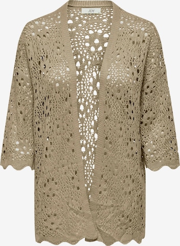 JDY Knit Cardigan 'NATASCHA' in Beige: front