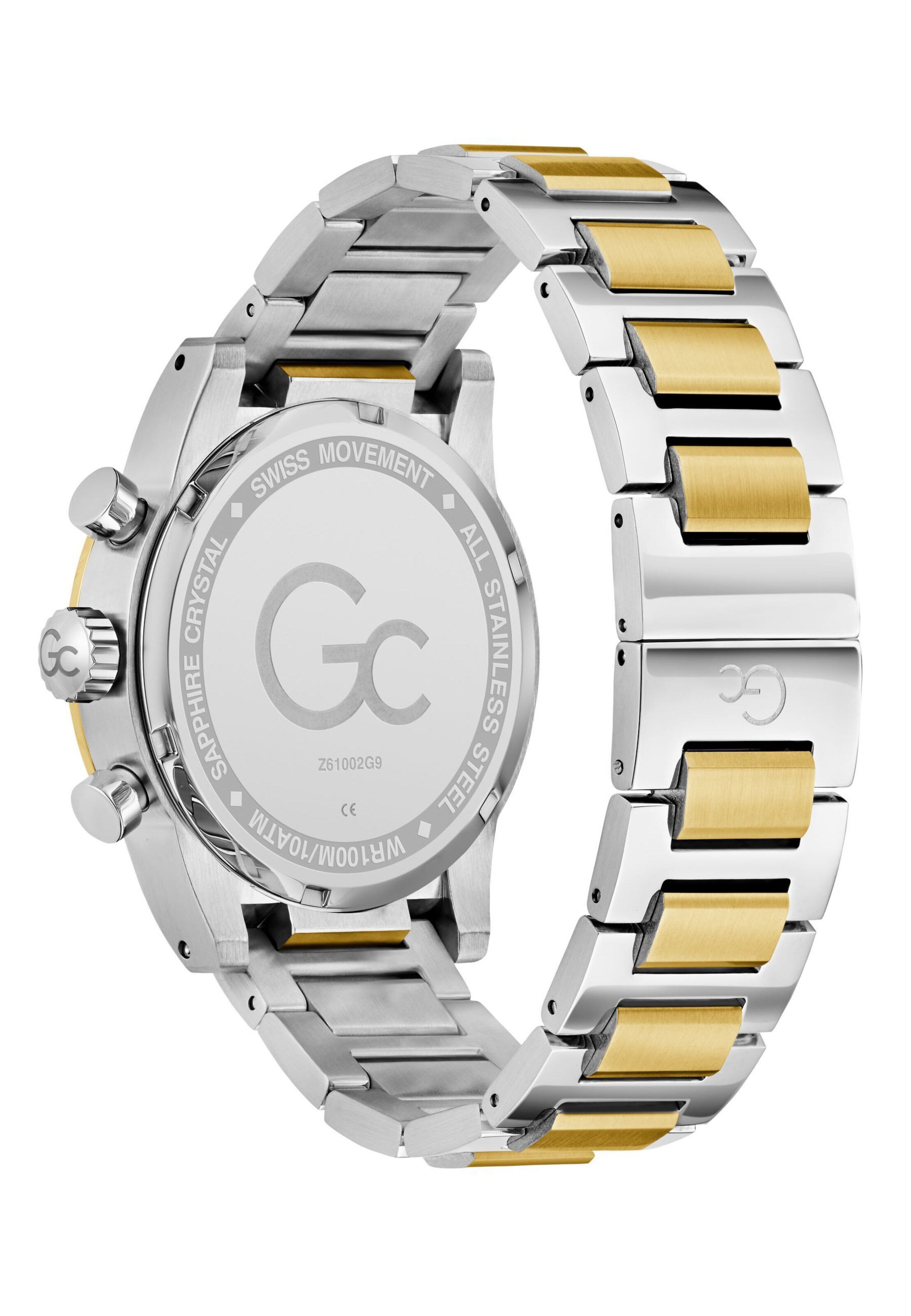 Gc Analogt ur 'Gallant' i sølv