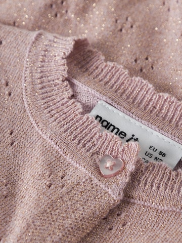 NAME IT Cardigan i lilla