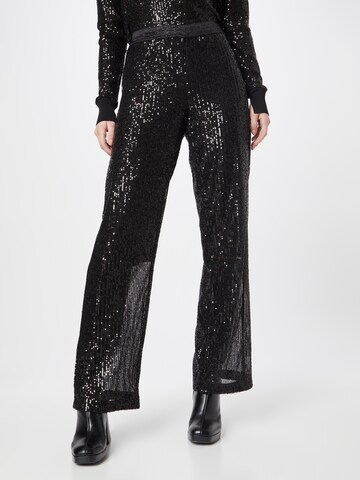 Wide Leg Pantalon MORE & MORE en noir : devant