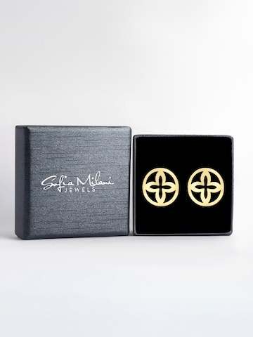 Sofia Milani Ohrringe 'Flower Circle'‌‌‌‌‌‌‌‌‌ in Gold
