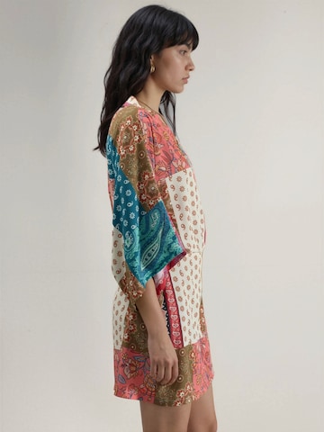 Hiccup - Vestido em mistura de cores