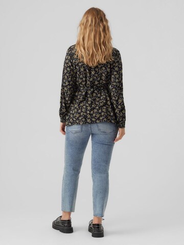 MAMALICIOUS Blouse 'Sanne Lia' in Zwart