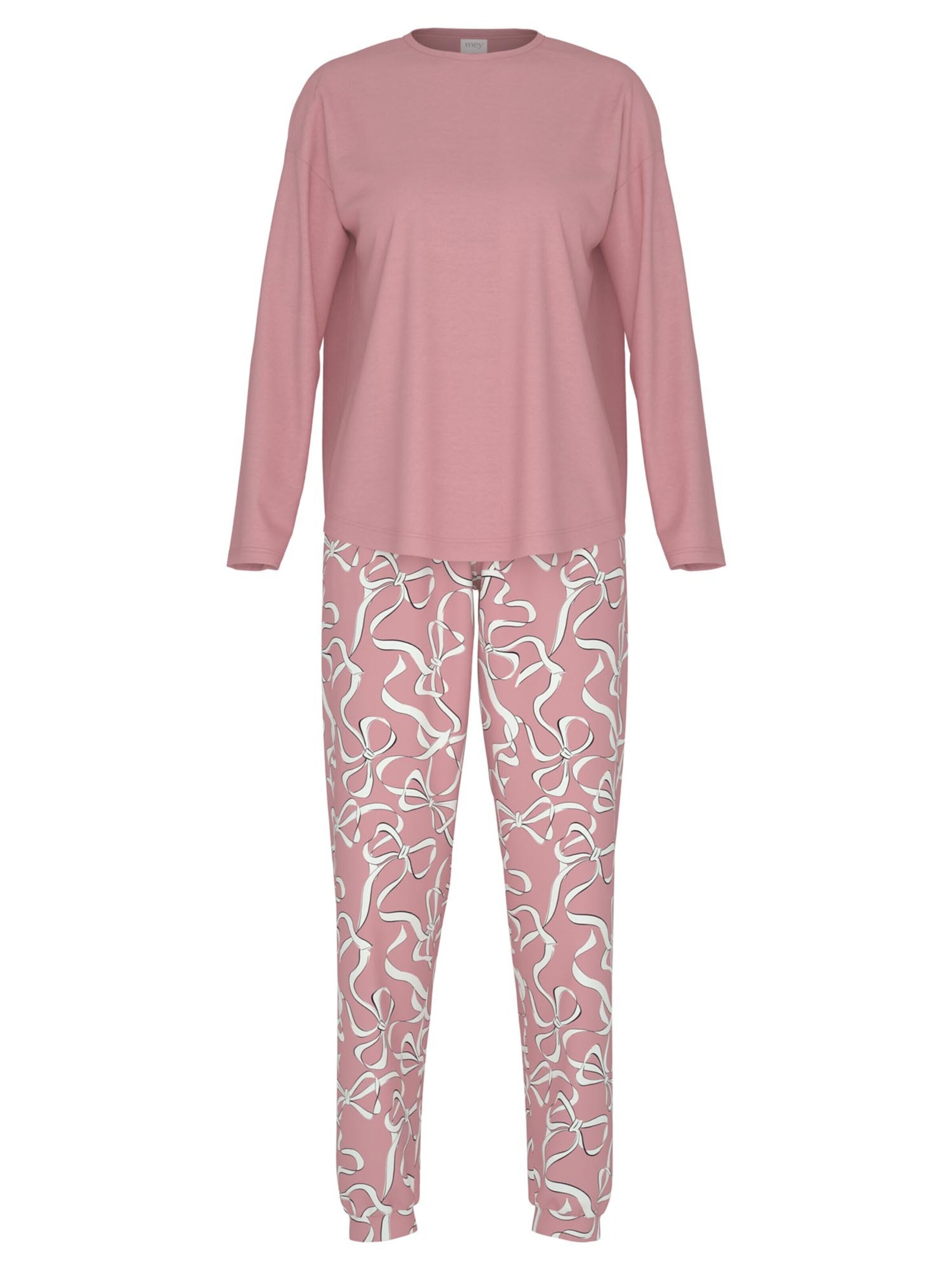 Mey Pyjama 'Pretty Bows'‌‌‌‌‌‌‌‌ in Pink: Vorderseite