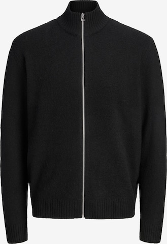 Jack & Jones Junior - Casaco de malha 'JJSOho Ollie' em preto: frente