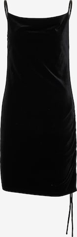fainaKoktel haljina - crna boja: prednji dio