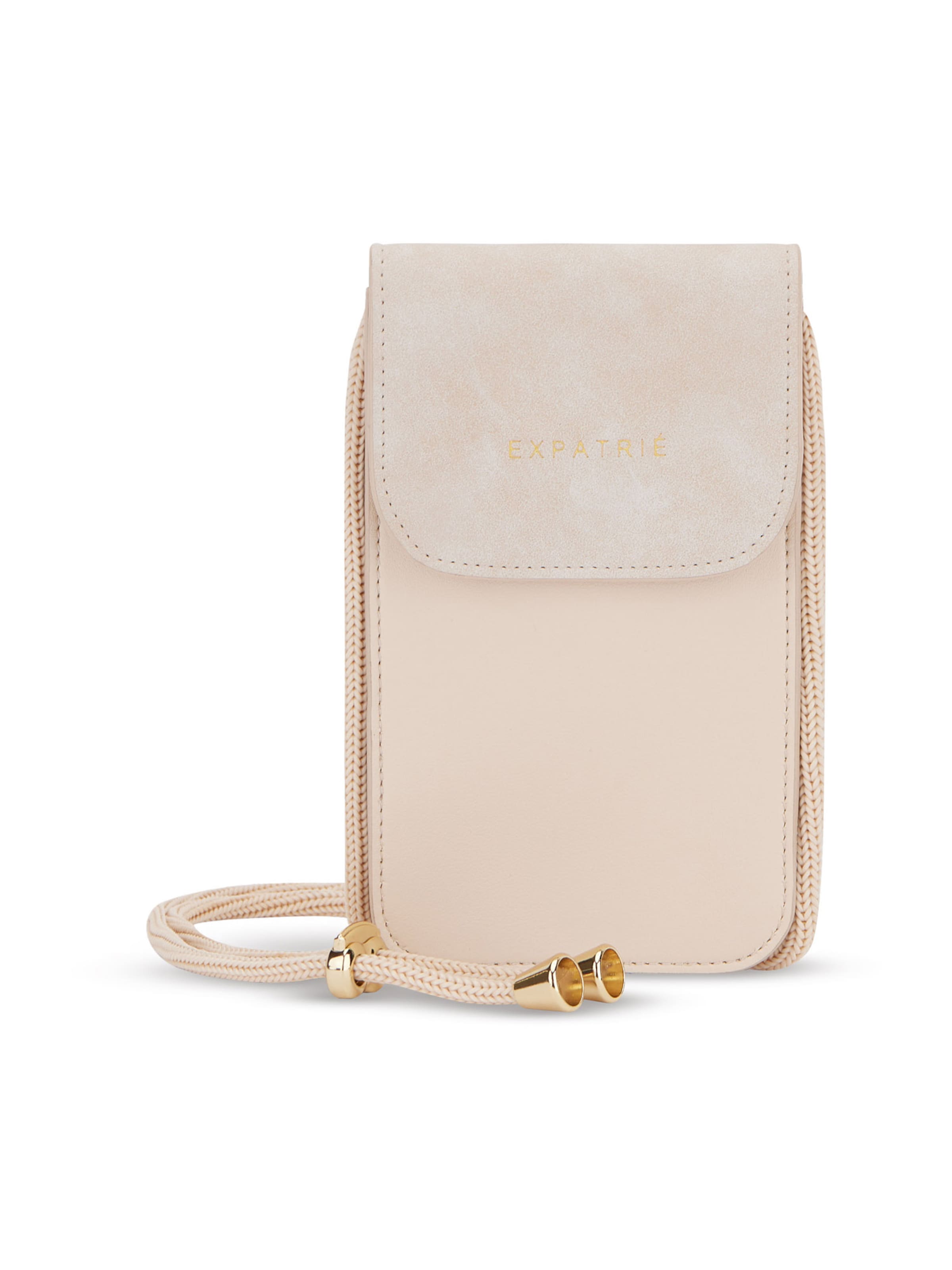 Expatrié Crossbody bag 'Amelie' in Beige: front