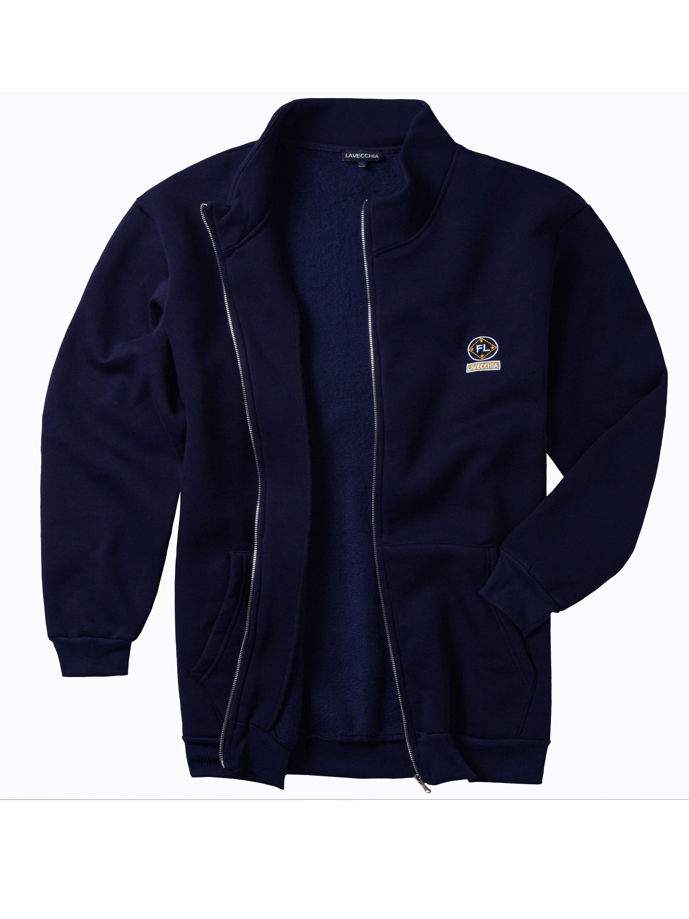 Lavecchia - Sudadera con cremallera 'LV-2027' en azul
