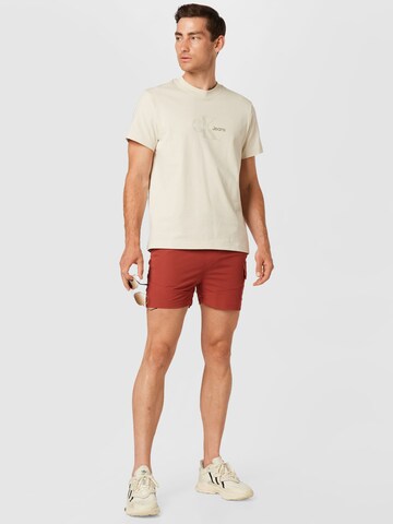 Calvin Klein Jeans T-Shirt in Beige