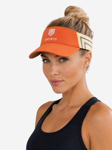 SWORTS Visor 'GLORY' in Orange