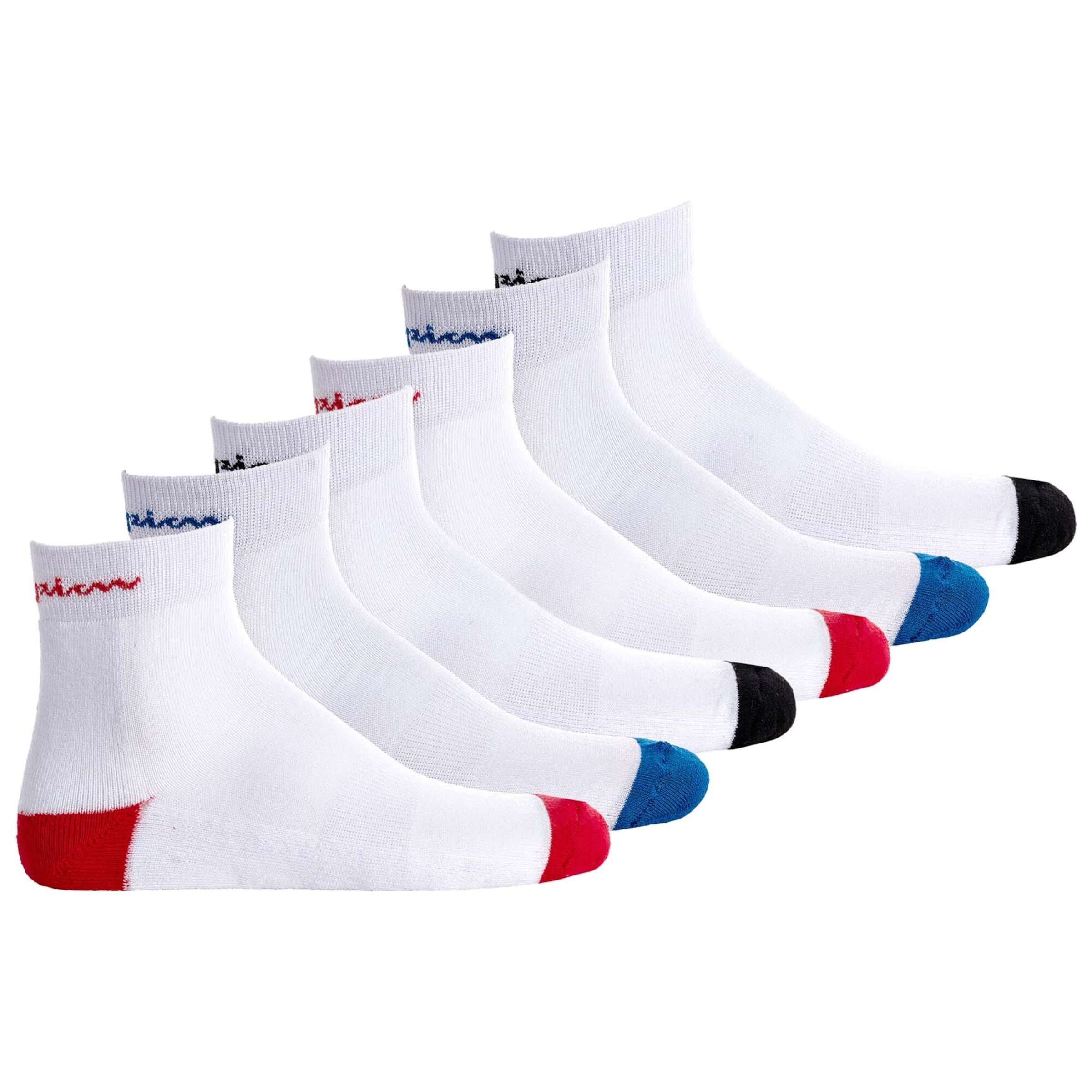 Chaussettes Champion Authentic Athletic Apparel en blanc : devant