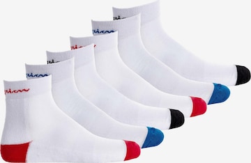 Chaussettes Champion en blanc : devant