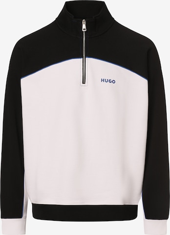 HUGO Blue Sweatshirt 'Nasemiro' in White: front