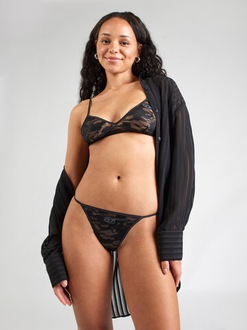 DIESEL - Tanga 'BEATRIX' en negro
