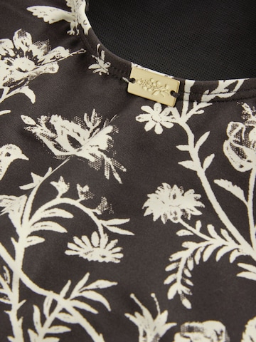 LAURA ASHLEY Сутиен с триъгълни чашки Бански костюм в черно