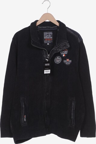CAMP DAVID Jacket & Coat in XXXL in Black: front