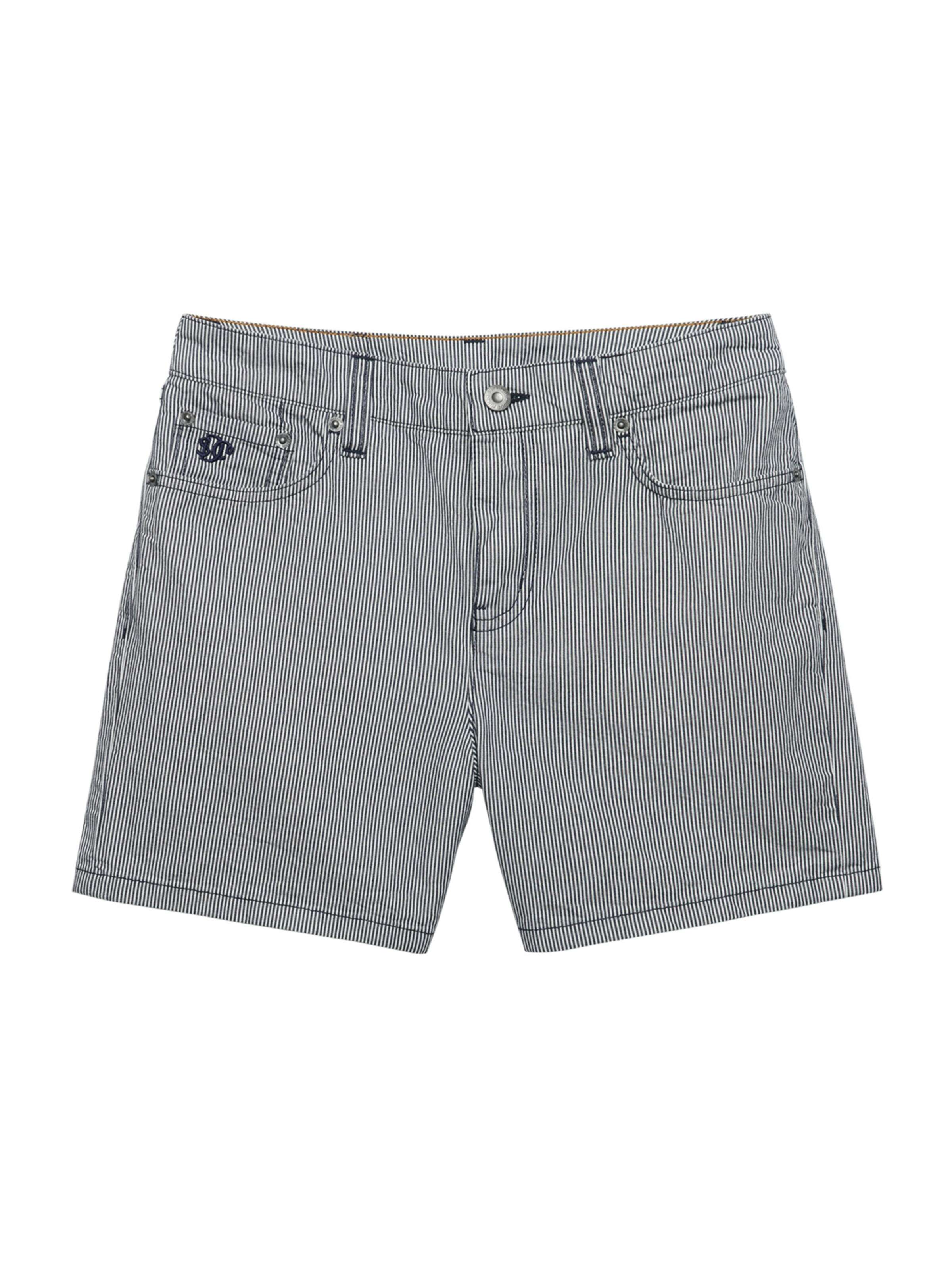 Superdry & Co regular Παντελόνι σε μπλε: μπροστά