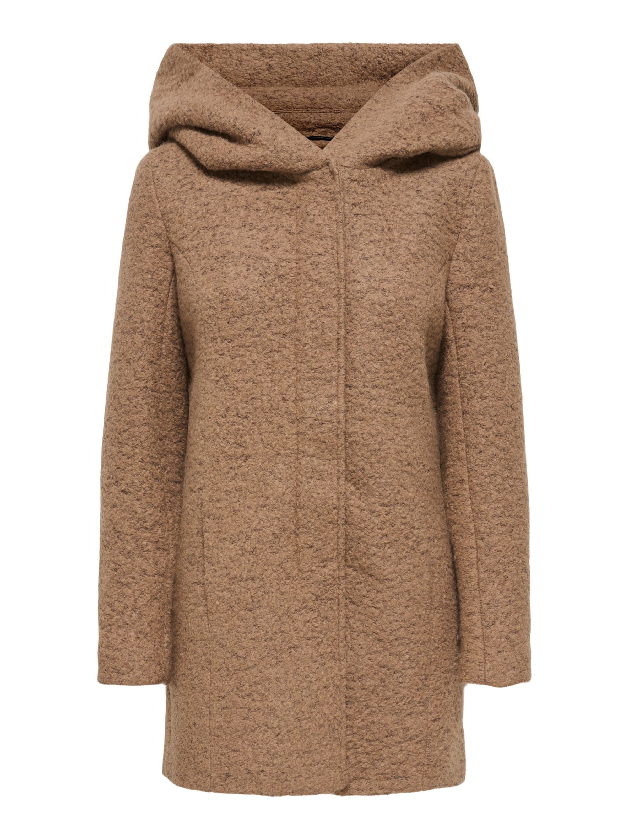 Manteau mi-saison 'SOPHIA' ONLY en marron : devant