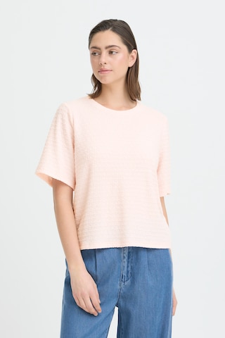 Pulz Shirt 'PZBrea' in Pink: front