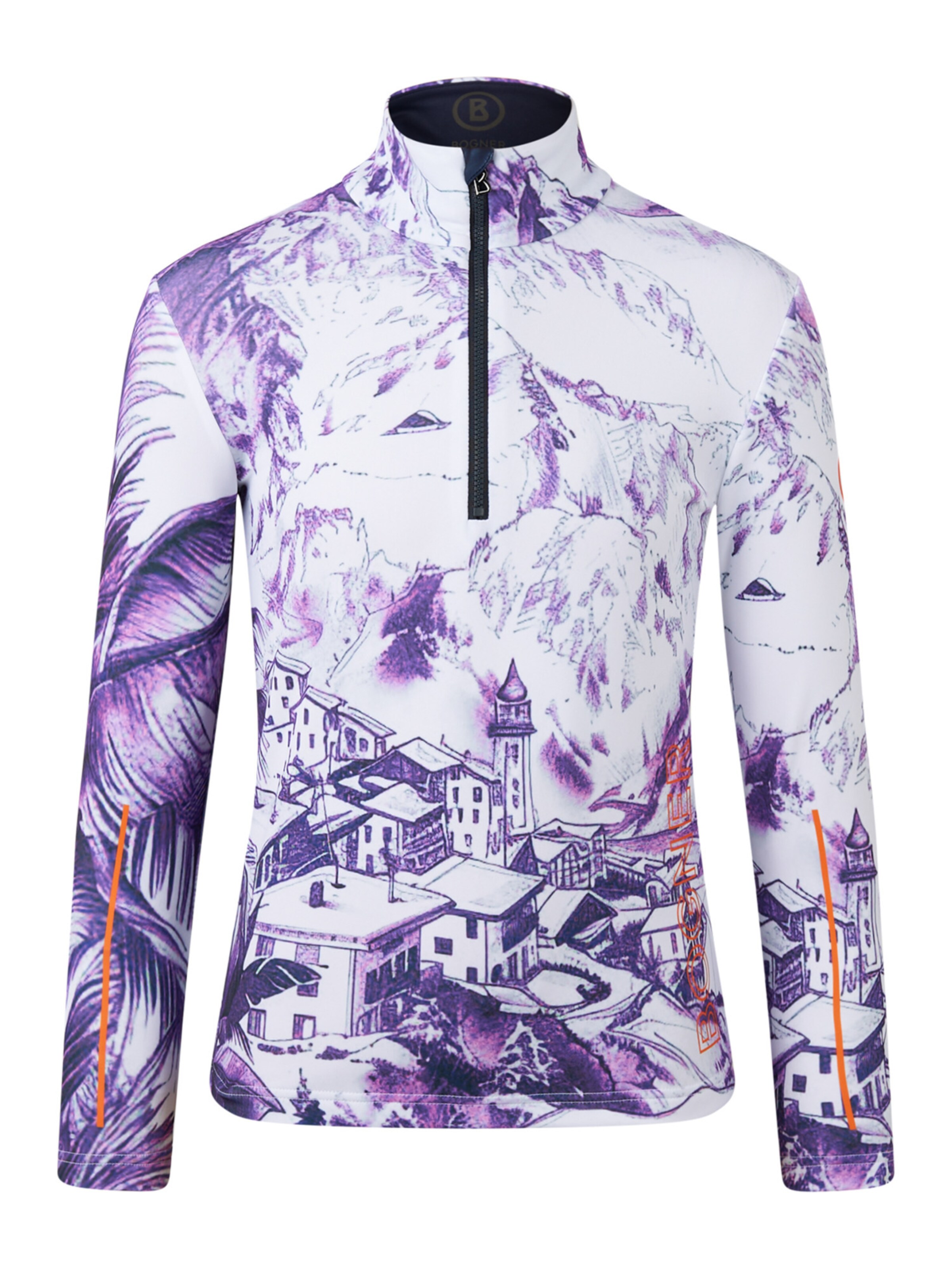 BOGNER Funktionsshirt 'Chris' in Lila: Vorderseite