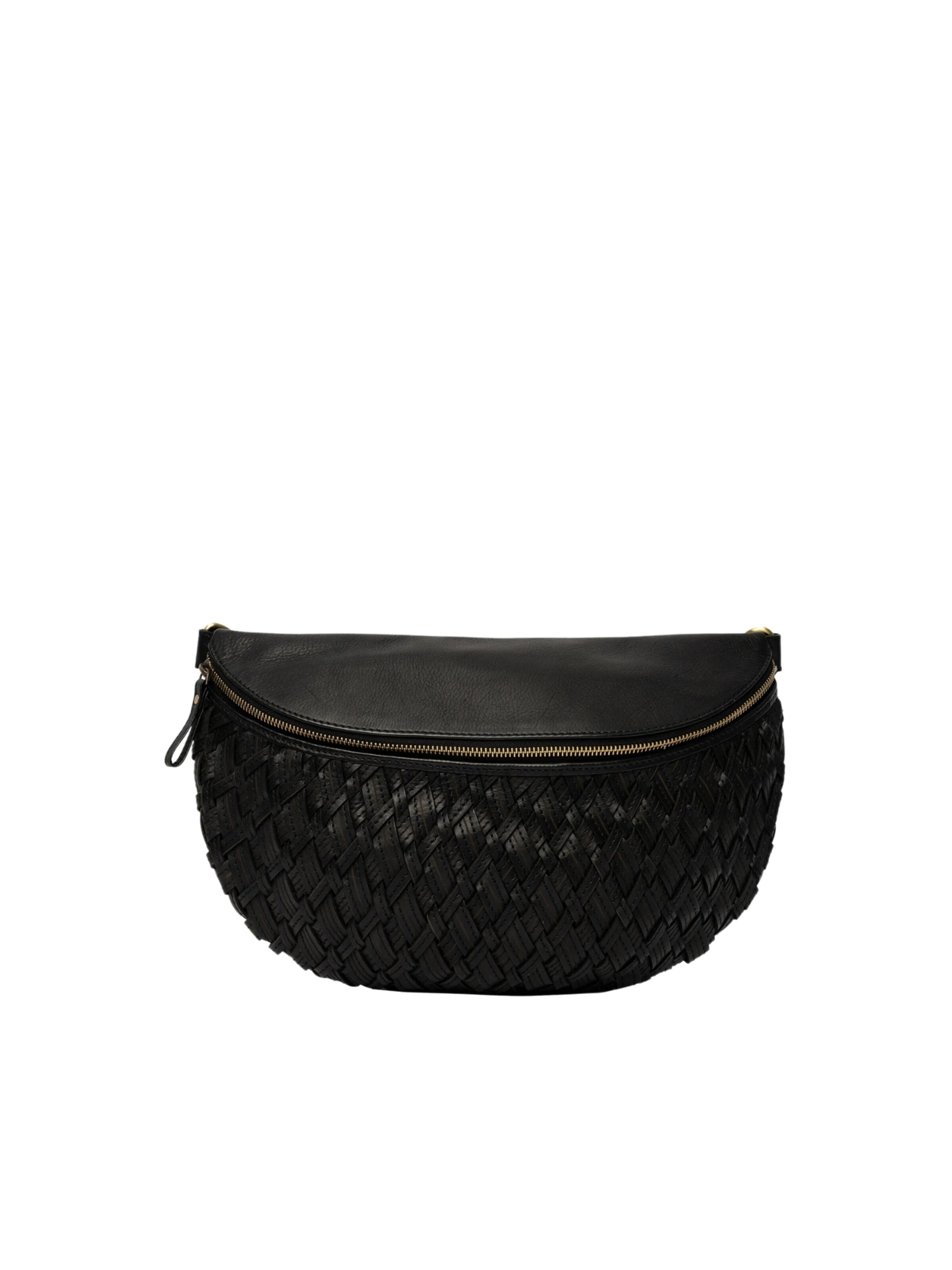 Cabas ' Nika ' RE:DESIGNED en noir : devant