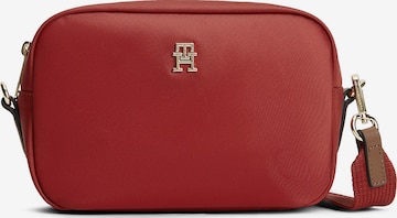 TOMMY HILFIGER Schoudertas 'Popette' in Rood: voorkant