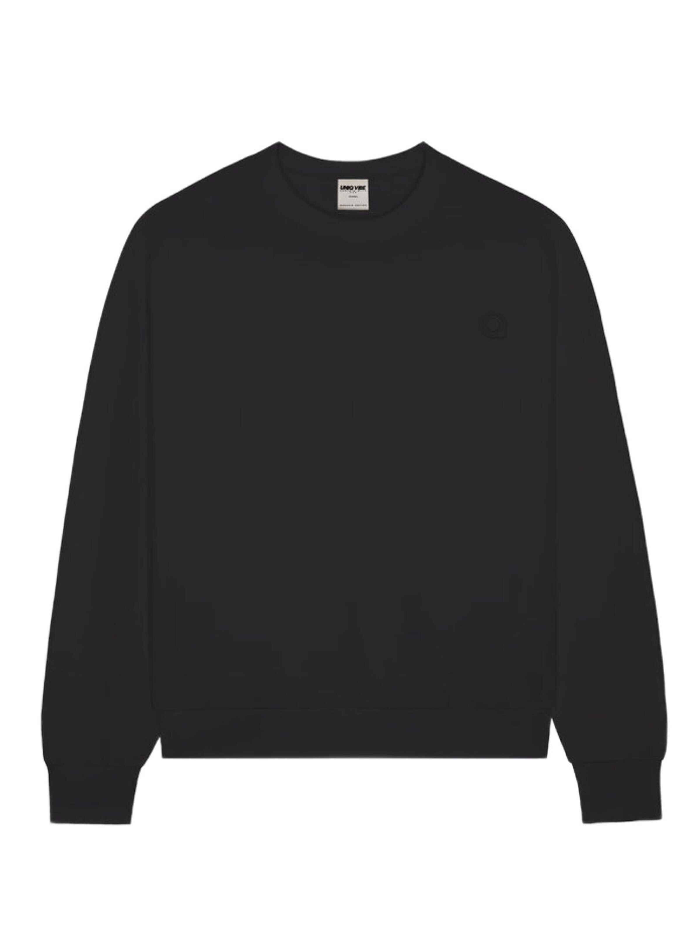 UNIQVIBE Sweatshirt in Black