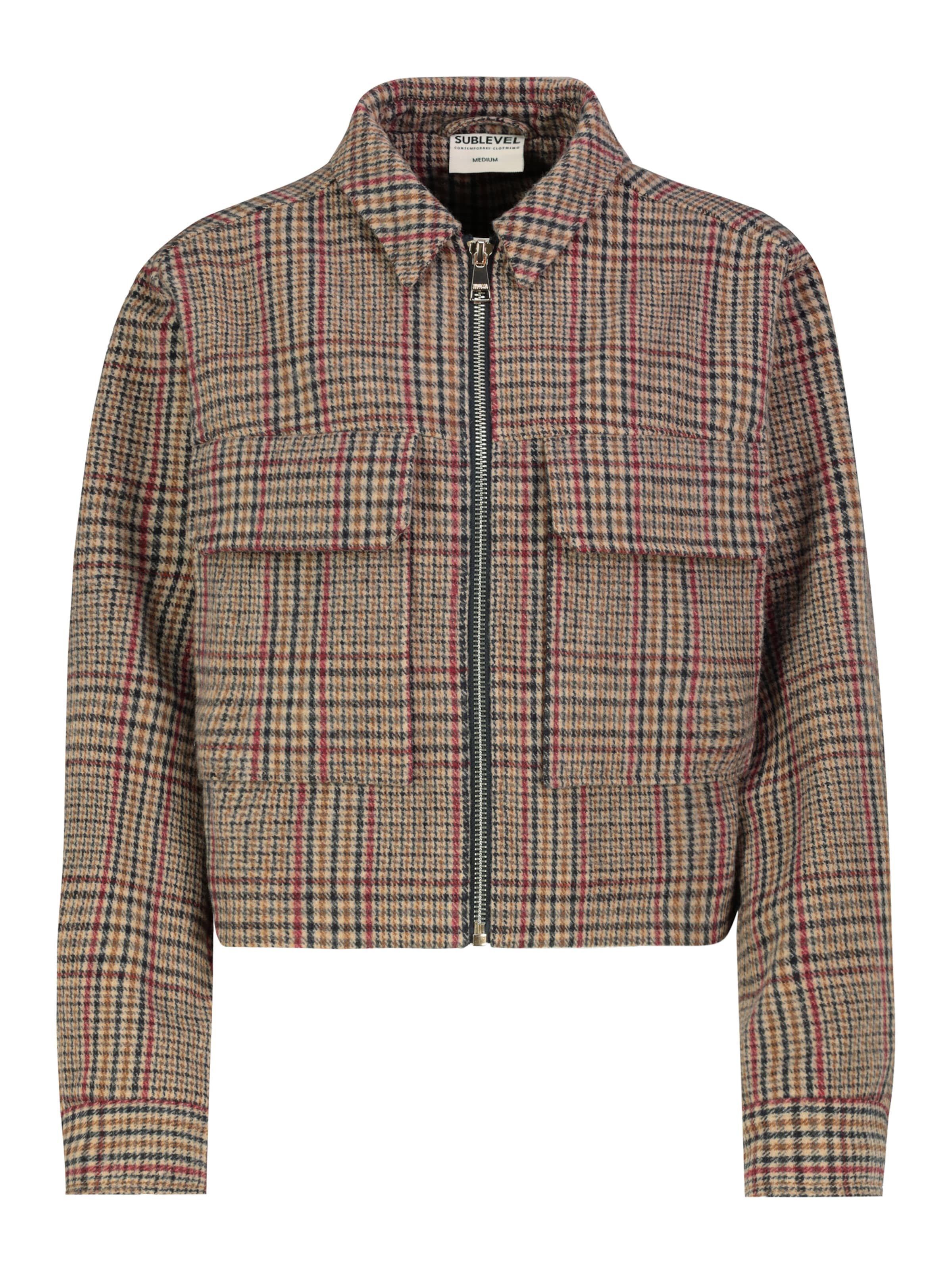Sublevel Between-Season Jacket in Brown: front