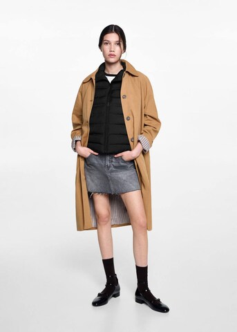 MANGO TEEN Vest 'Tanan' in Black