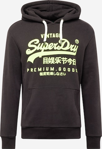 Superdry Sweatshirt in Grau: predná strana