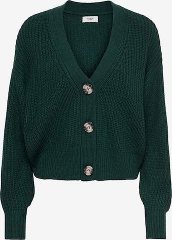 Cardigan 'Justy' JDY en vert : devant