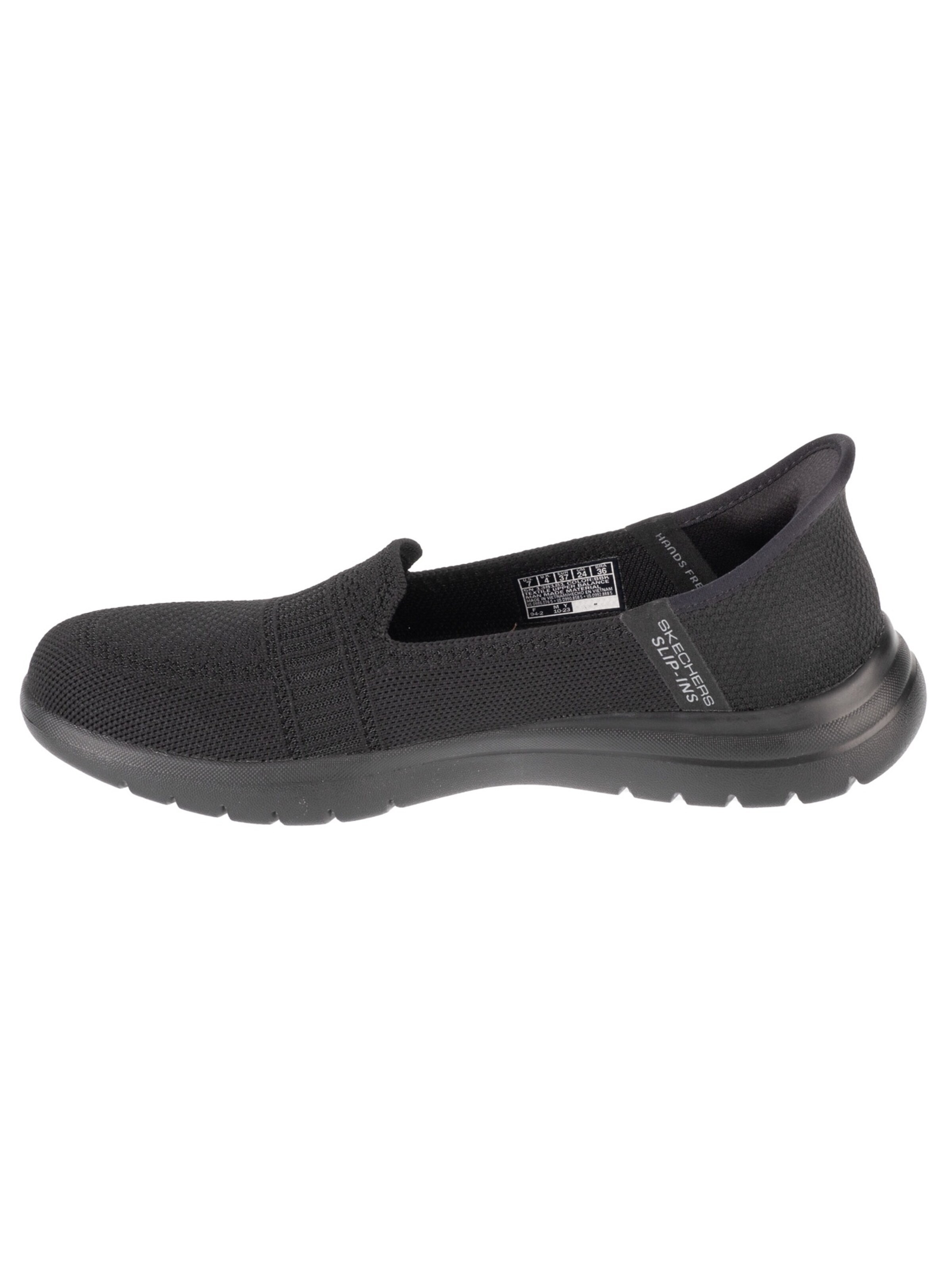 SKECHERS Slip-on in Zwart: voorkant