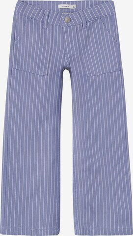 NAME IT Wide leg Pants in Blue: front