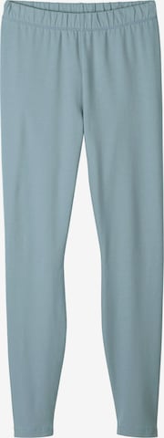 hessnatur Workout Pants in Blue: front