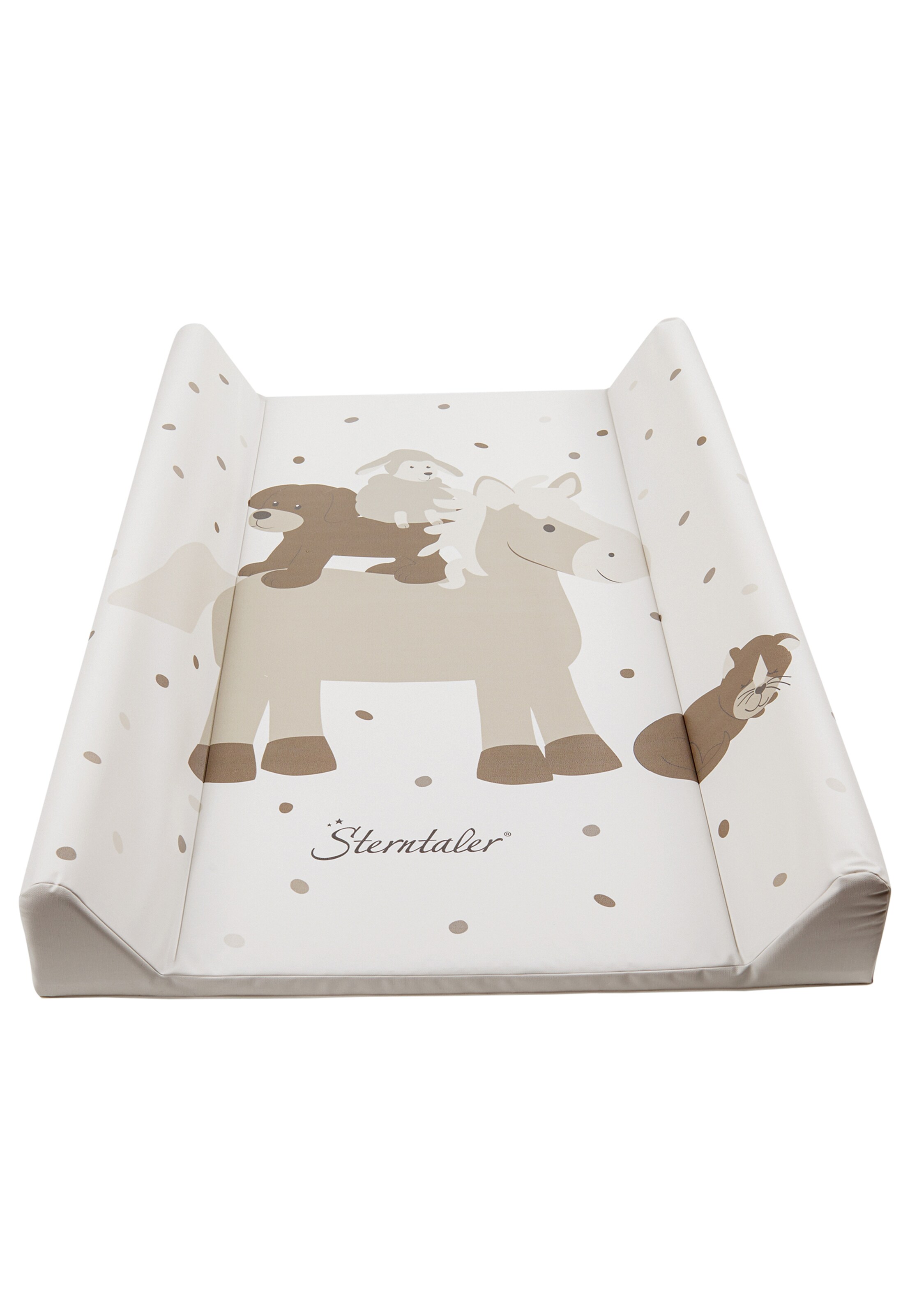 STERNTALER Wickelauflage in Weiß: Vorderseite