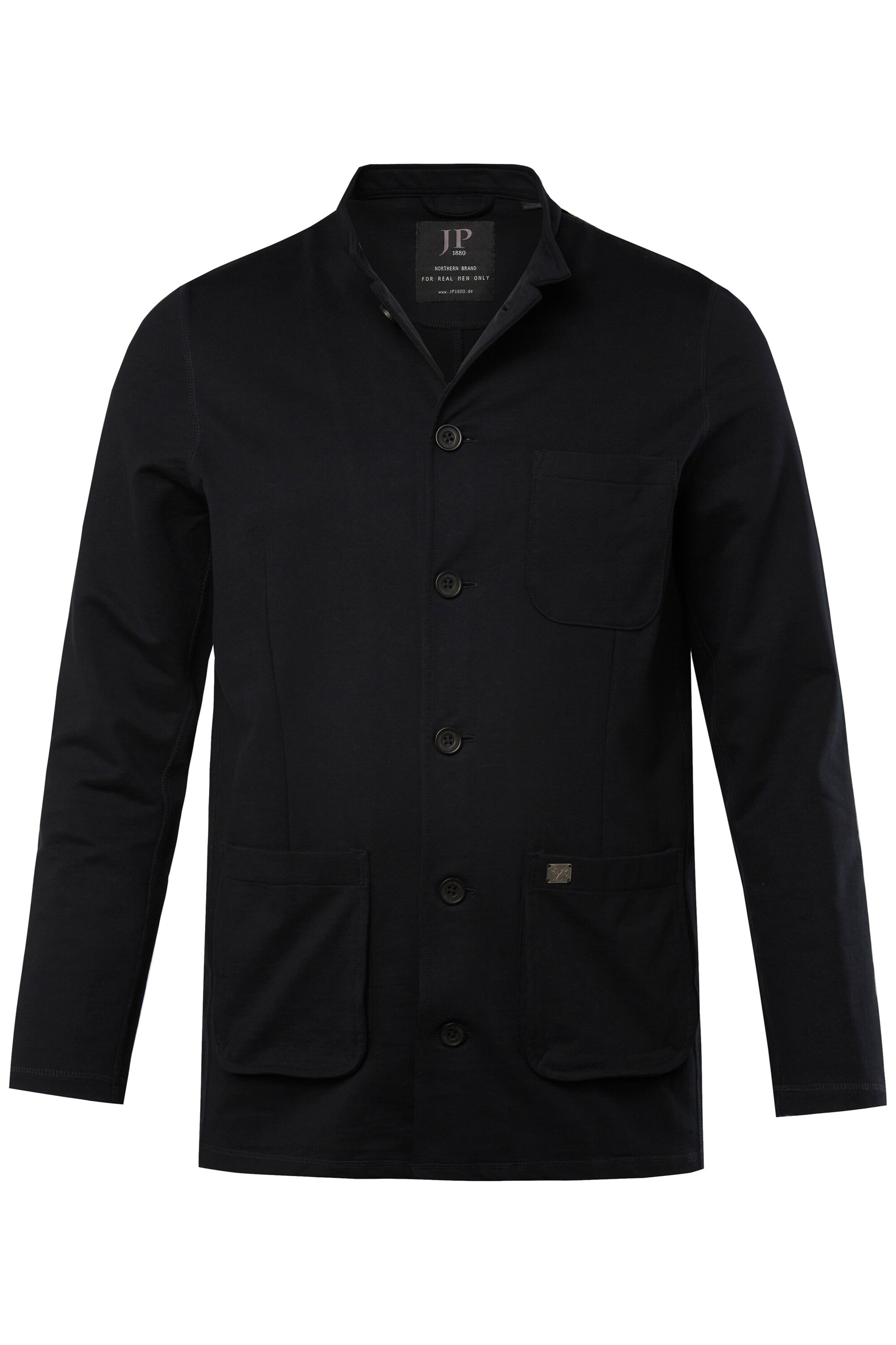 JP1880 Between-season jacket in Black: front