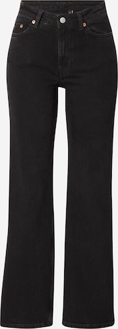 WEEKDAY Flared Jeans 'Glow' in Schwarz: predná strana