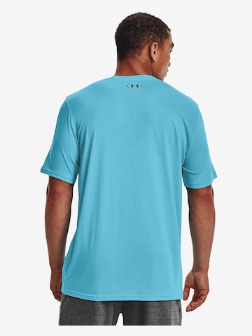 T-Shirt fonctionnel 'Sportstyle' UNDER ARMOUR en bleu