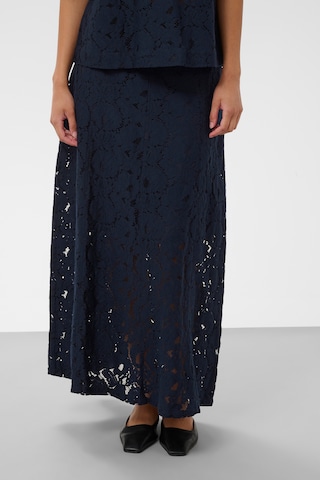 SOAKED IN LUXURY - Falda 'Taya' en azul