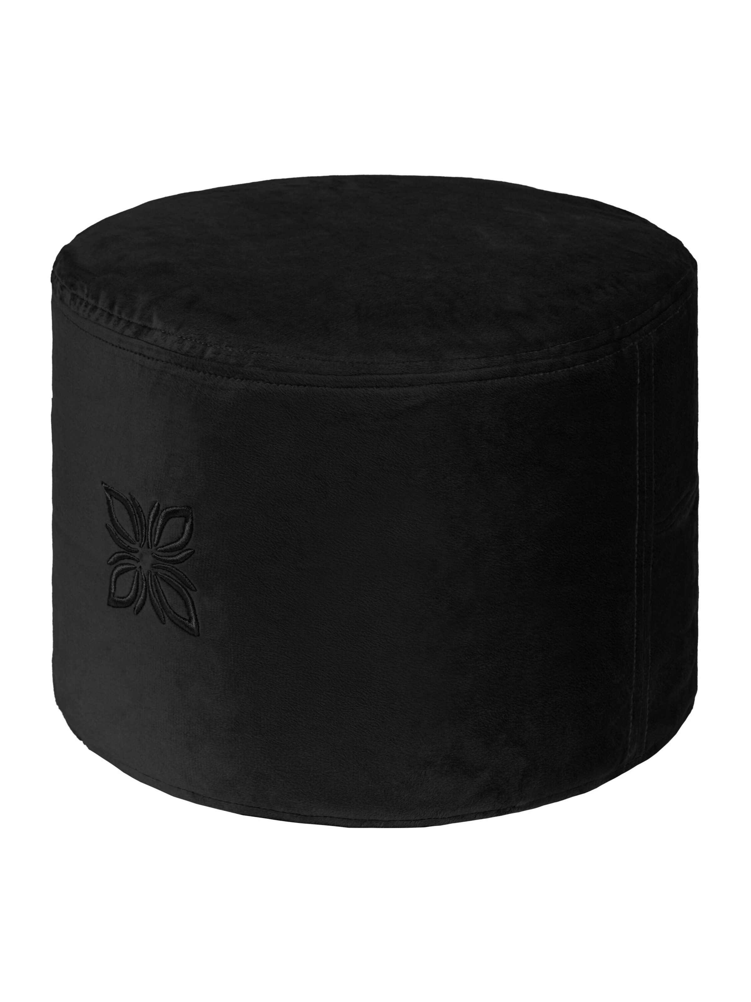 OMNANA Pillow 'CUSHY™' in Black: front