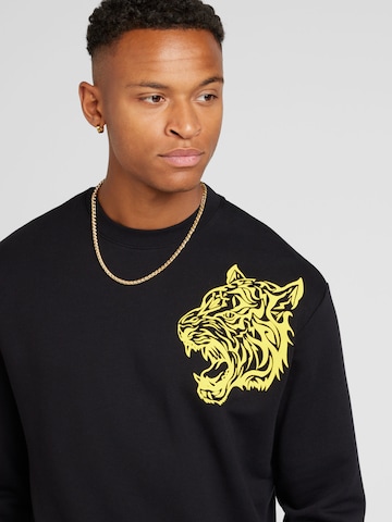 Sweat-shirt 'Tiger' Plein Sport en noir